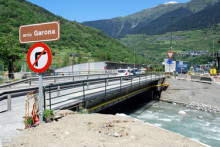 La CHE arranjarà els marges del riu Garona a la Vall d'Aran