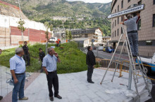 Ja es pot circular pel nou vial del Falgueró d'Escaldes-Engordany