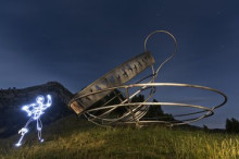 Un curs de fotografia mostra l'art del Lightpainting a Andorra