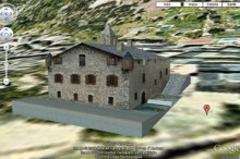 La Casa de la Vall, primer 3D d?Andorra al Google Earth