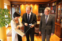 L'ambaixador de Finlàndia visita el Comú d'Andorra la Vella