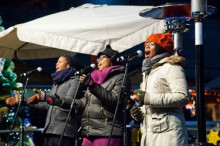 Alta afluència en el Mercat de Nadal