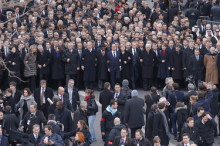 Andorra amb les víctimes dels atacs terroristes a París