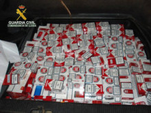 La Guàrdia Civil decomissa 2.600 paquets de tabac 