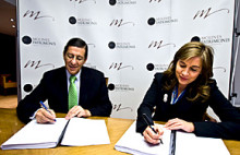 Molines Patrimonis i el grup espanyol SAR signen l'acord pel nou geriàtric