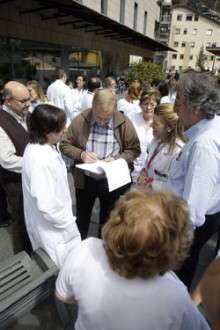 El SAAS garantirà la feina de la metge presa mentre duri el judici