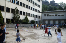 L'ampliació del pati de l'escola d'Escaldes, a final d'any