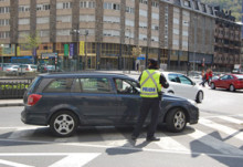 La Policia interposa 82 sancions per conduir sense cinturó 
