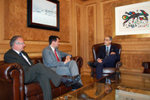 El cap de Govern rep la visita de l'alcalde de la Seu d'Urgell