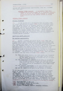 Els anglesos van planejar atacar la central de FHASA el 1943