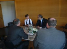 Martí es troba amb el primer ministre de Liechtenstein