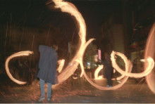 Correfoc inèdit, per volum i llargada, a la revetlla de Sant Joan