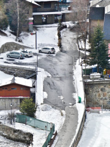 Canillo acaba els treballs al Camí del Pont d’El Tarter