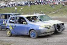 L'espectacle del 'crash car' continua captivant a tot el públic