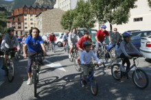 Una bicicletada popular recorrerà la capital i Escaldes el dia 18