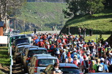 270 corredors prenen part de la cursa Trail, amb sortida al Coll de la Botella