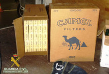 Decomís de 4.270 paquets de tabac a la Farga de Moles i a la N-145