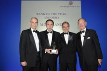 MoraBanc, premiat com a Banc de l'any d'Andorra