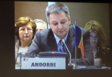 Andorra participa a la Conferència Ministerial de la Francofonia
