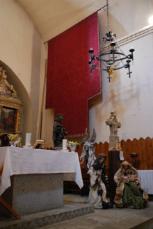 Canillo presenta el pendó de Sant Serni restaurat