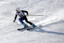 Podi de Josh Alayrach en un gegant FIS a la Molina