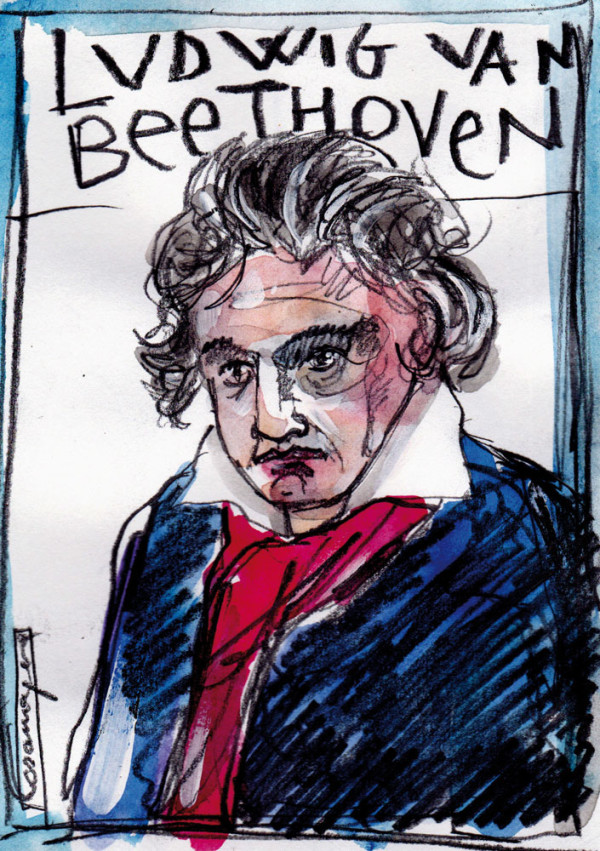 2 d'abril de 1800. A Viena el compositor Ludwig Van Beethoven dirigeix la seva primera sinfonia.