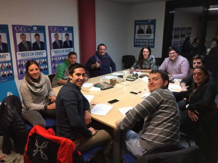 Els membres de la junta, en una reunió a la seu d’Andorra la Vella.
