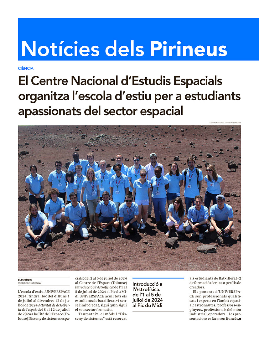Notícies dels Pirineus 14.06.2024