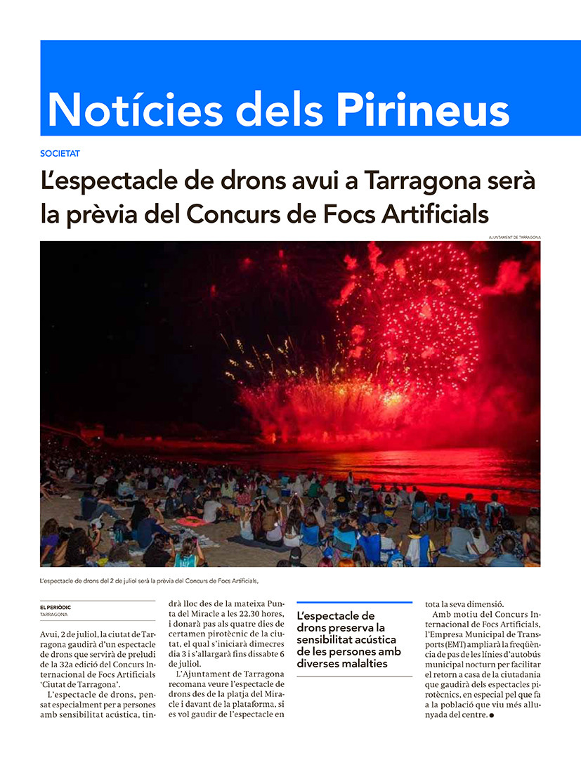 Notícies dels Pirineus 02.07.2024