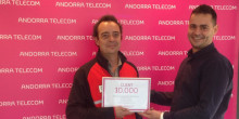 L’agència comercial d’Andorra Telecom rep el client 10.000