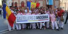 Els Castellers d’Andorra celebren la Diada del «Bateig»