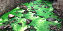 Alarmisme internacional  per la coloració del riu Valira