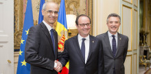 Martí i Mateu agraeixen a Hollande el suport al procés de reformes