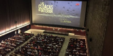 El batlle Santolària va a la projecció de ‘Las cloacas de Interior’