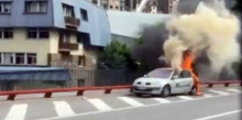 S’incendia un cotxe a l’avinguda Salou