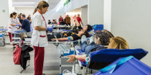 La Marató de sang espera arribar a les 500 donacions