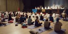 La 'masterclass' solidària de ioga recapta 2.030 euros per a Unicef