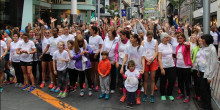 Unes 600 dones corren per lluitar contra el càncer de mama
