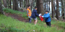 Més de 200 estudiants participen a la neteja dels entorns del llac d'Engolasters 
