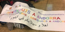 Les dues primeres famílies sirianes arriben a Andorra
