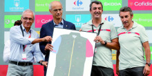 Gelabert celebra acollir una etapa de la Vuelta el 2019
