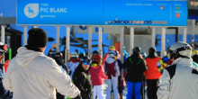 La gran afluència d’esquiadors omple l’aforament de Grandvalira