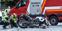 Ferit de gravetat un motorista ebri en un accident a Andorra la Vella 