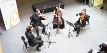 El Quartet Americà fa viatjar en el seu primer concert