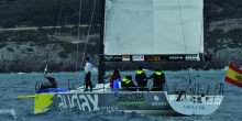 Lescano, a la regata Comte de Godó amb Toni Guiu