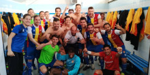 L’FC Andorra es col·loca en primera posició de la lliga