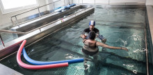 L’hospital reobre la piscina d’hidroteràpia i rehabilitació 