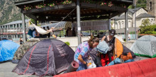 Nova acampada per demanar lloguers més justos