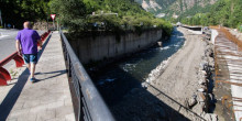 La canalització del riu Gran Valira avança a bon ritme