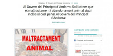 Firmes perquè el maltractament animal s’inclogui al codi penal
